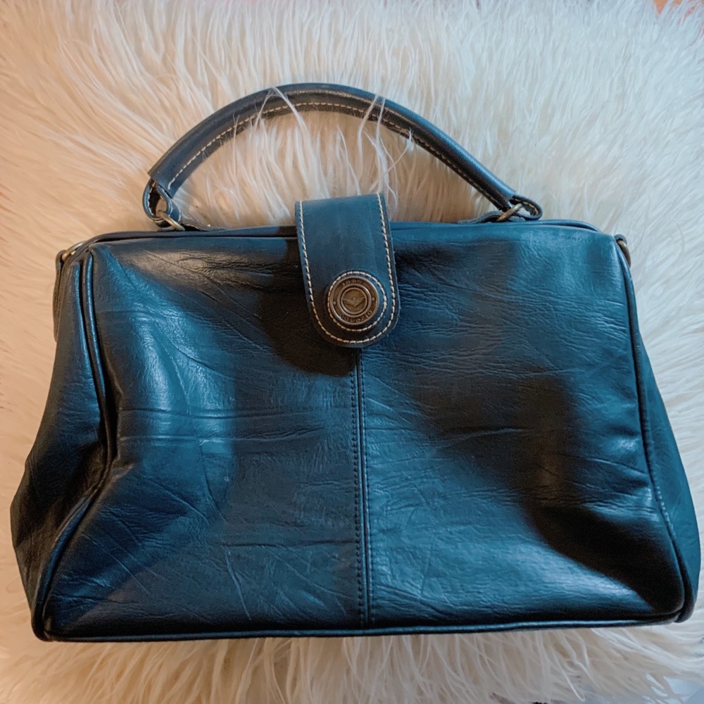 leather vintage capezio handbag purse